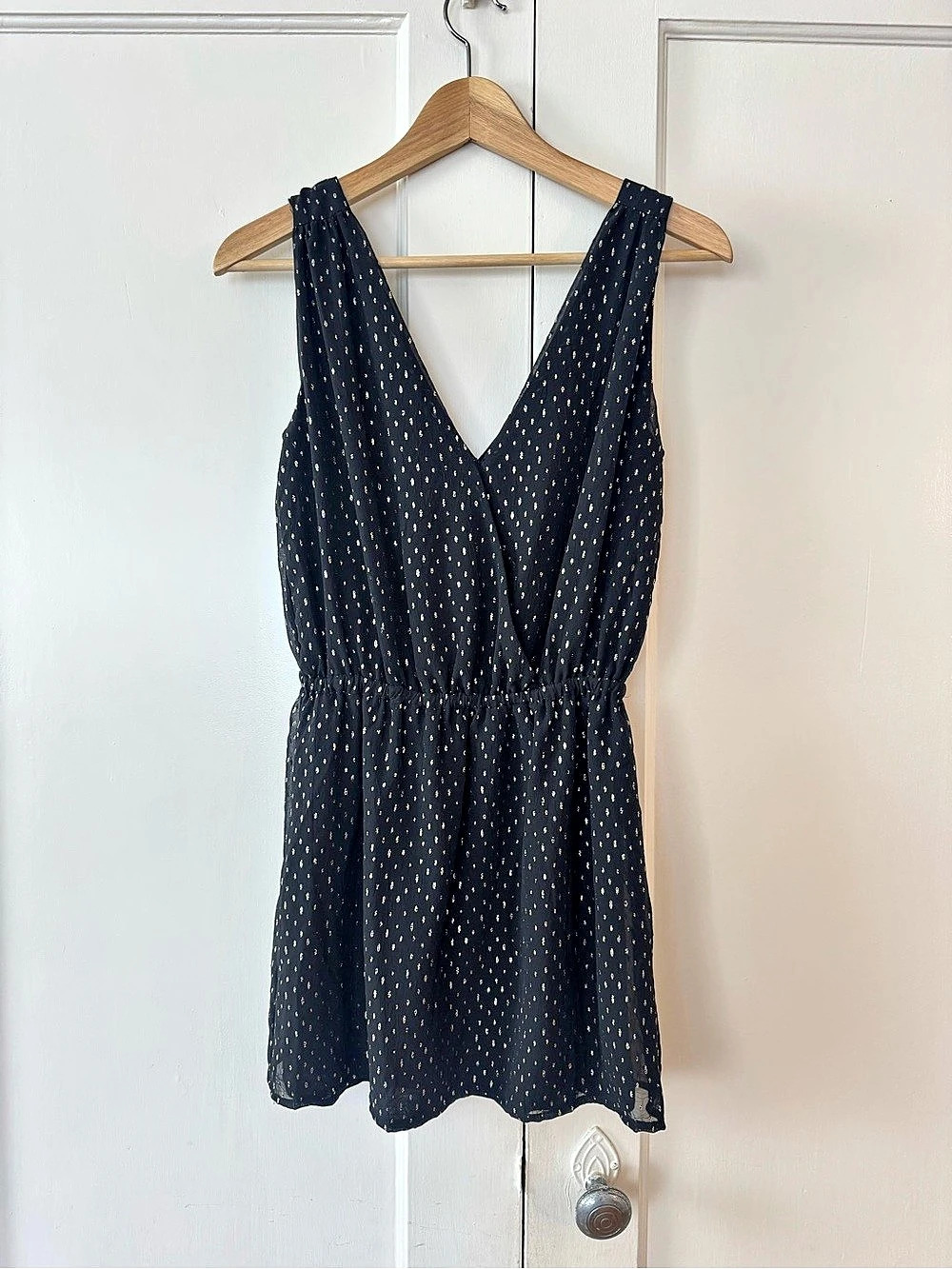 Mango V-Neck Mini Dress Like New